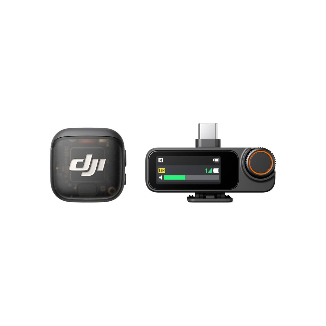 DJI Mic 3 (1 TX + 1 RX) Black DJI Mic 3 (1 TX + 1 RX) Black