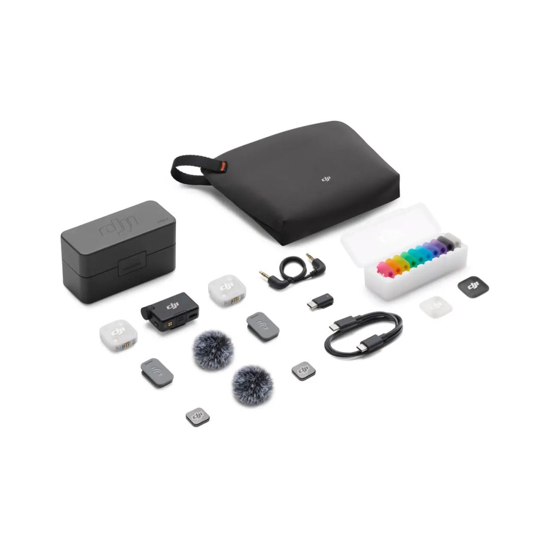 DJI Mic Mini 2 (2 TX + 1 RX + Charging Case) Black DJI Mic Mini 2 (2 TX + 1 RX + Charging Case) Black