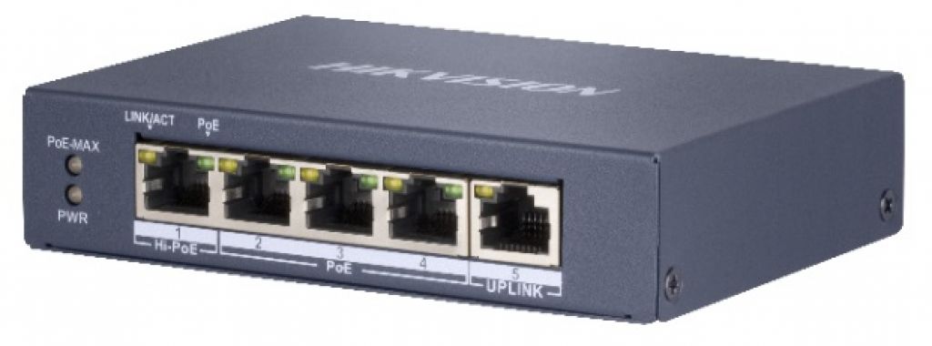 Switch Hikvision DS-3E0505HP-E Switch Hikvision DS-3E0505HP-E