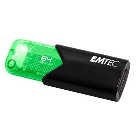 USB Flash RAM Emtec 64GB B110 USB3.2 Black/Green