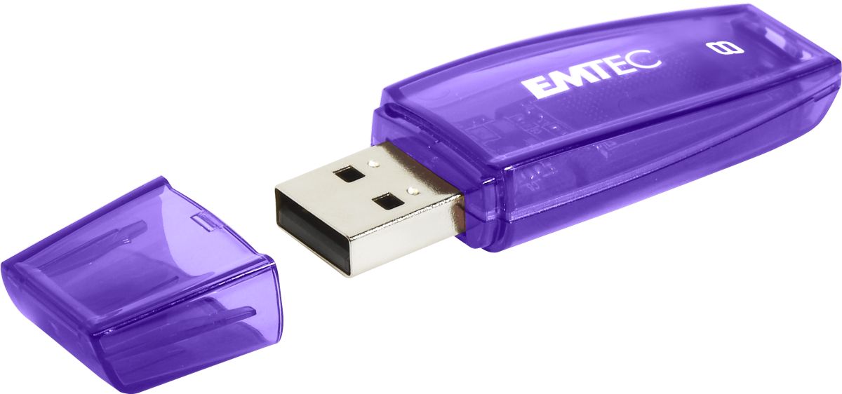 USB Flash RAM Emtec 8GB C410 ColorMix 2.0 USB2.0 Purple