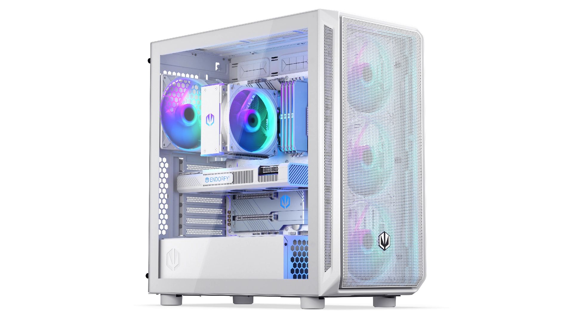 Ház Endorfy Arx 700 ARGB Tempered Glass White
