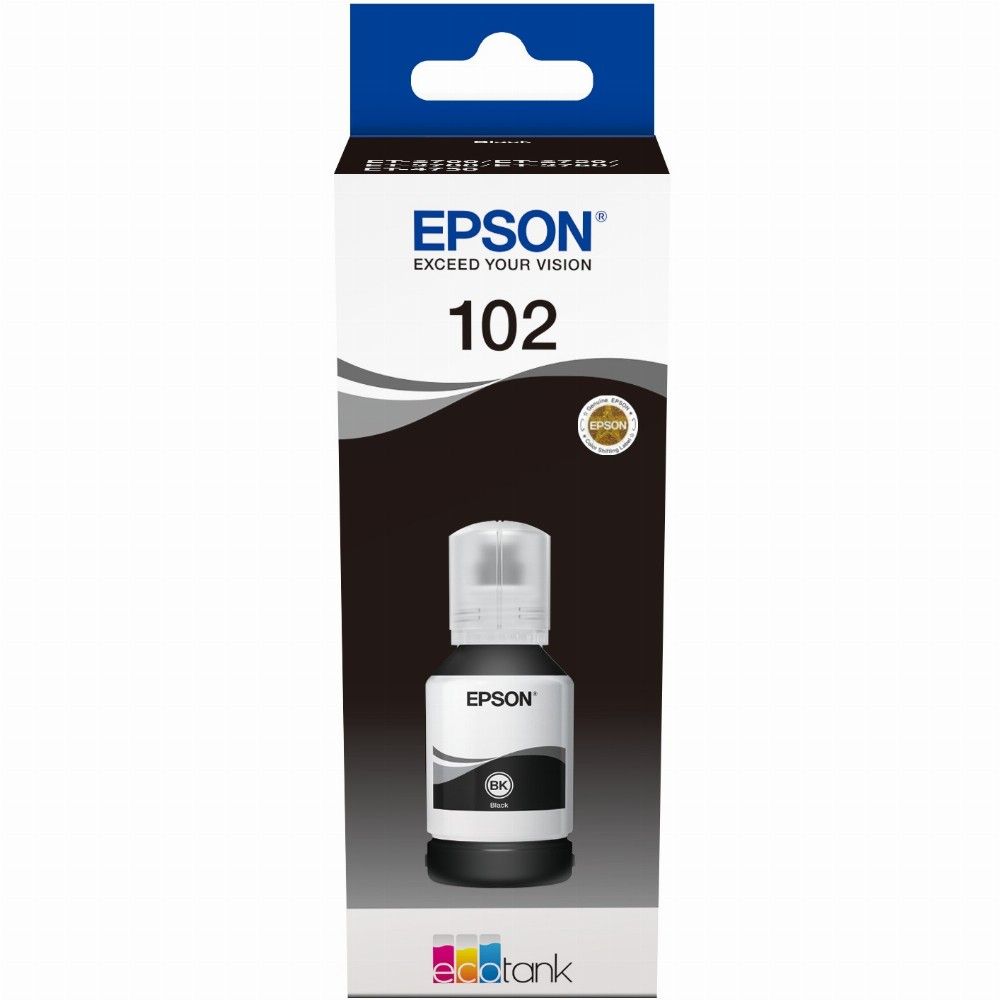 Epson 102 Black tintapatron Epson 102 Black tintapatron