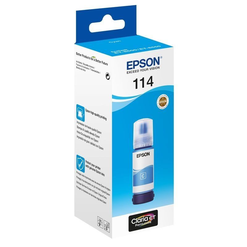 Epson T07B2 (114) Cyan tintapatron Epson T07B2 (114) Cyan tintapatron