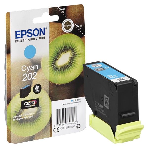 Epson T02F2 (202) Cyan tintapatron Epson T02F2 (202) Cyan tintapatron