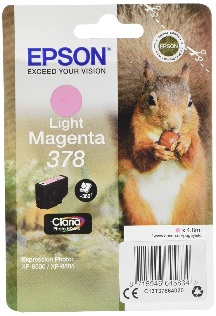 Epson 378 Magenta tintapatron Epson 378 Magenta tintapatron