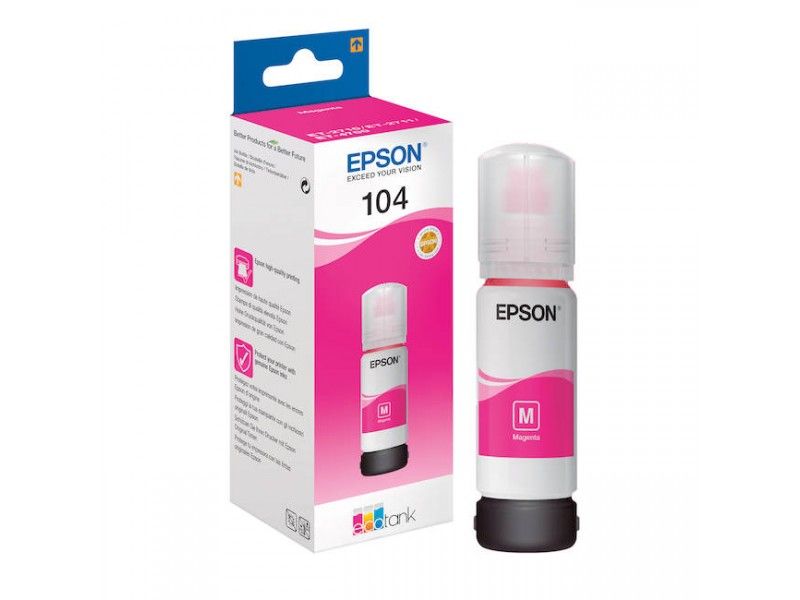 Epson EcoTank 104 Magenta tintapatron Epson EcoTank 104 Magenta tintapatron