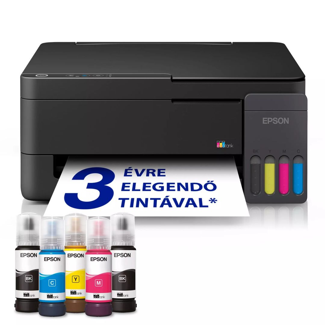 Multifunkciós nyomtató Epson EcoTank L3310 Tintasugaras Nyomtató/Másoló/Scanner