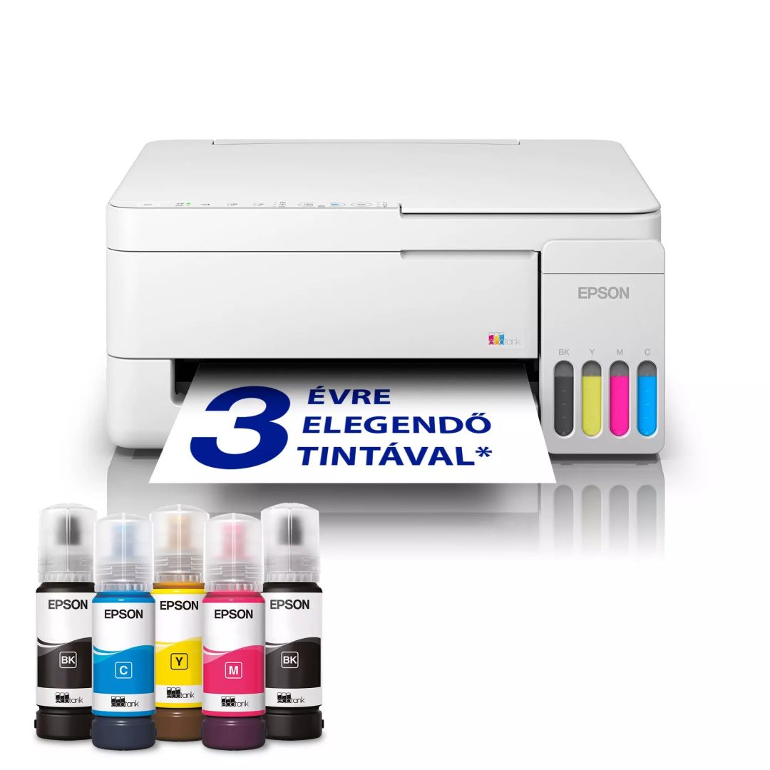 Multifunkciós nyomtató Epson EcoTank L3356W Wireless Tintasugaras Nyomtató/Másoló/Scanner