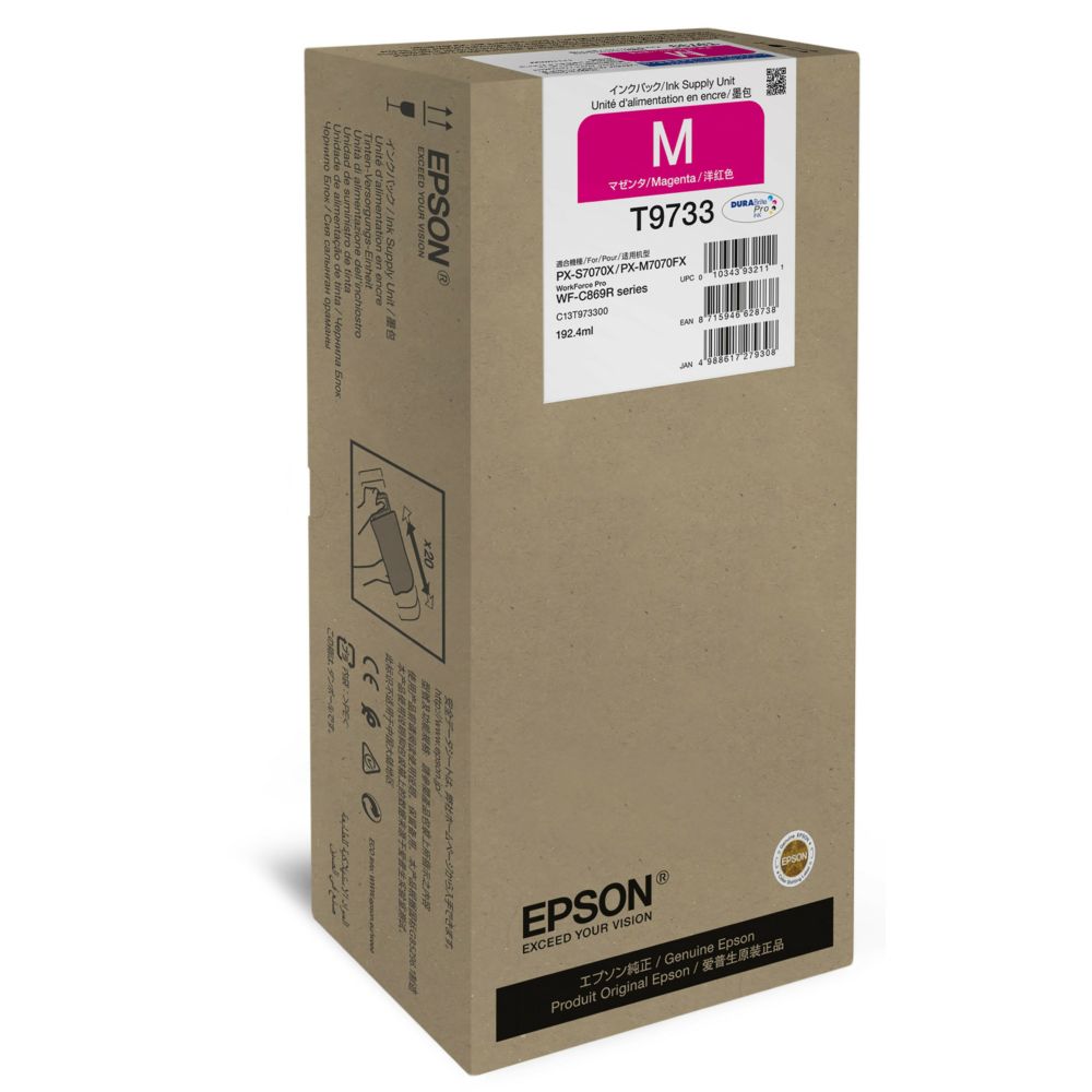 Epson T9733 (XL) Magenta tintapatron Epson T9733 (XL) Magenta tintapatron