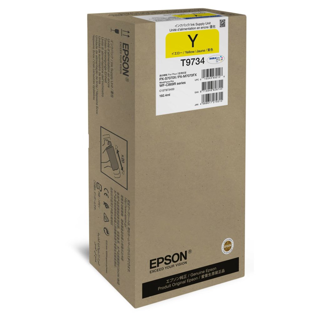 Epson T9734 (XL) Yellow tintapatron Epson T9734 (XL) Yellow tintapatron