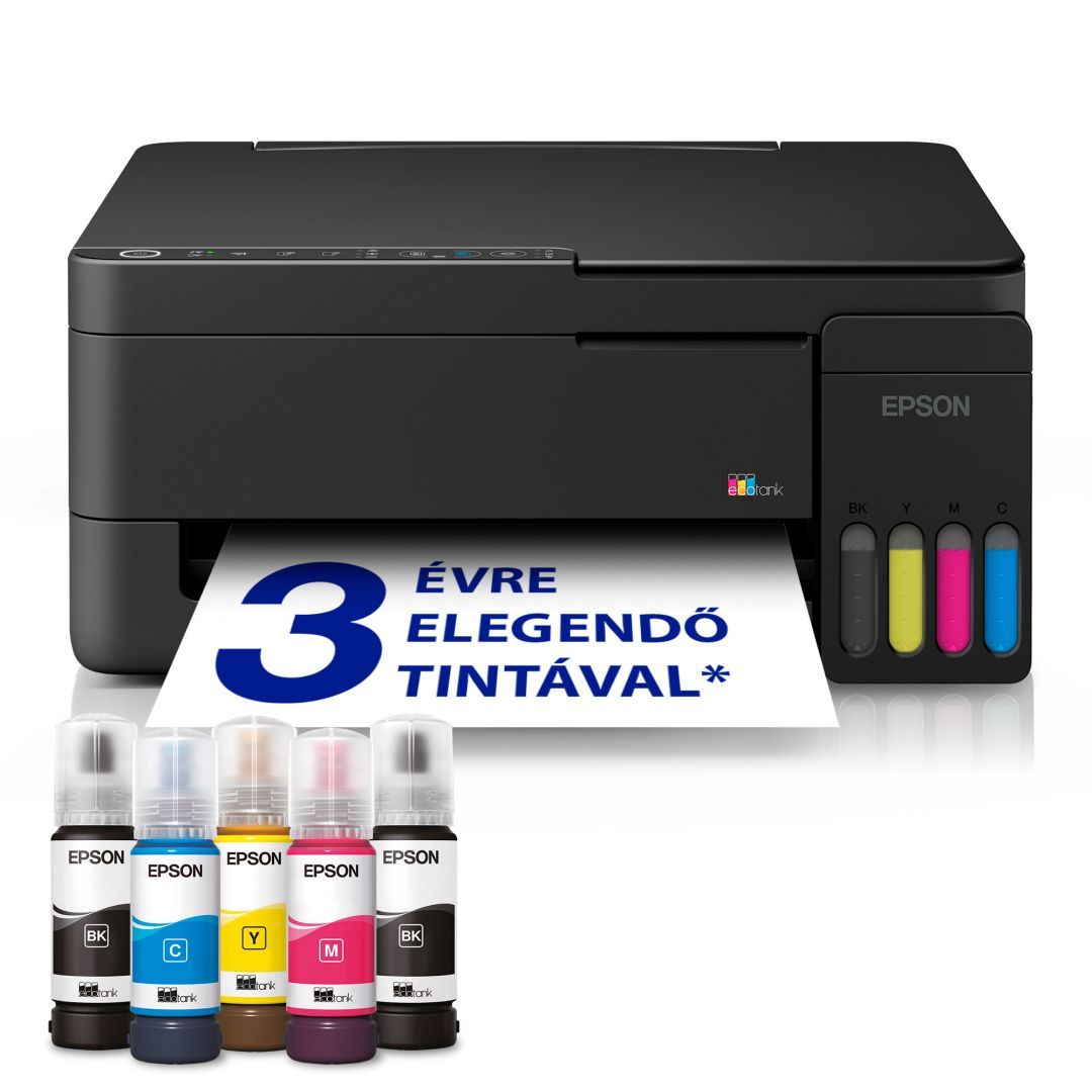 Multifunkciós nyomtató Epson G Epson Consumer PR/SC Epson EcoTank L3352W színes tintasugaras multifunkciós nyomtató Multifunkciós nyomtató Epson G Epson Consumer PR/SC Epson EcoTank L3352W színes tintasugaras multifunkciós nyomtató