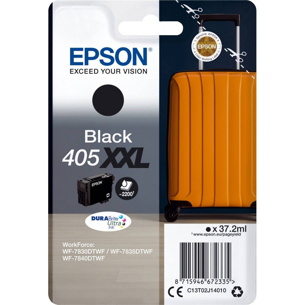 Epson T02J1 (405XXL) Black tintapatron Epson T02J1 (405XXL) Black tintapatron