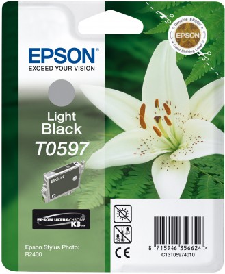 Epson T0597 Light Black tintapatron Epson T0597 Light Black tintapatron