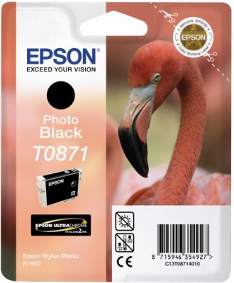Epson T0871 Black tintapatron Epson T0871 Black tintapatron