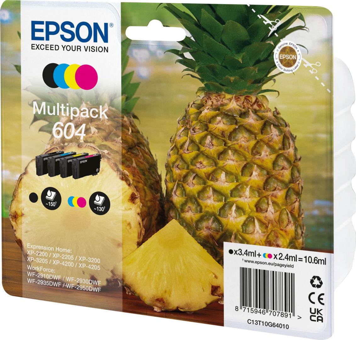 Epson T10G6 (604) Multipack tintapatron Epson T10G6 (604) Multipack tintapatron