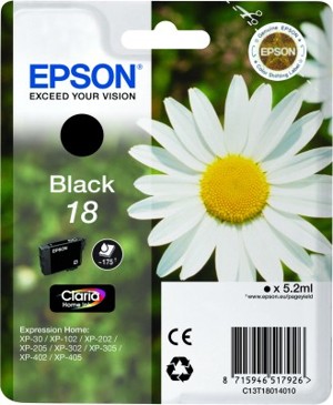Epson T1801 (18) Black tintapatron Epson T1801 (18) Black tintapatron