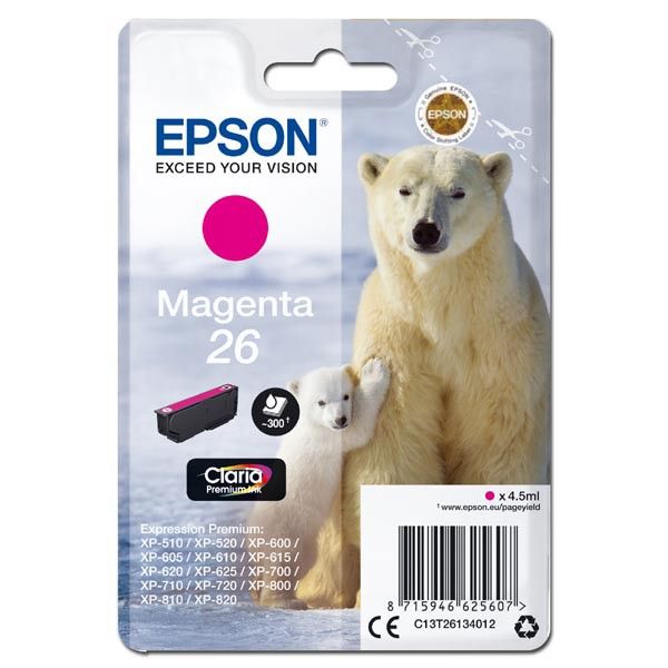 Epson T2613 (26) Magenta tintapatron Epson T2613 (26) Magenta tintapatron