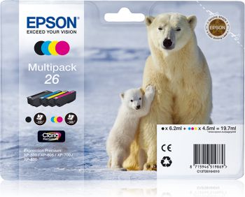 Epson T2616 (26) Multipack tintapatron Epson T2616 (26) Multipack tintapatron