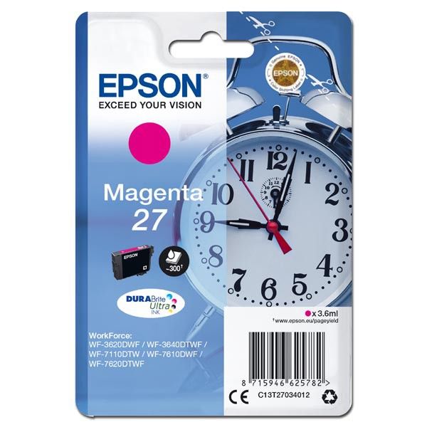 Epson T2703 (27) Magenta tintapatron Epson T2703 (27) Magenta tintapatron