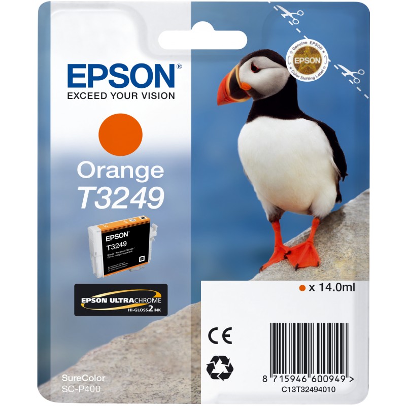 Epson T3249 Orange tintapatron Epson T3249 Orange tintapatron