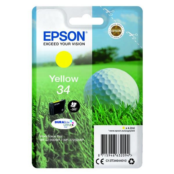 Epson T3464 (34) Yellow tintapatron Epson T3464 (34) Yellow tintapatron