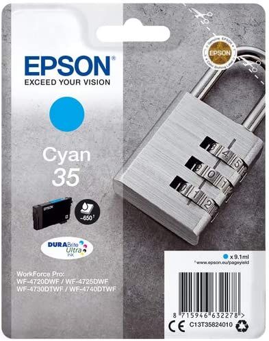 Epson T3582 (35) Cyan tintapatron Epson T3582 (35) Cyan tintapatron