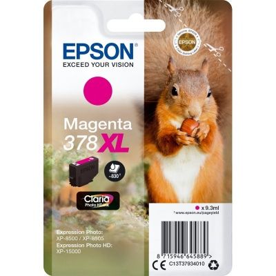 Epson T3793 (378XL) Magenta tintapatron Epson T3793 (378XL) Magenta tintapatron