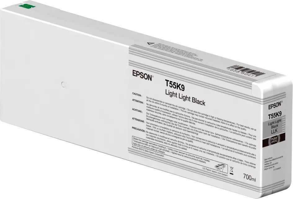 Epson T55K9 Light Light Black tintapatron Epson T55K9 Light Light Black tintapatron