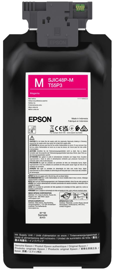 Epson T55P3 Magenta tintapatron Epson T55P3 Magenta tintapatron