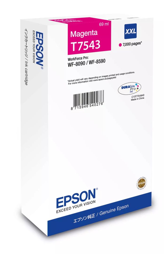 Epson T7543 Magenta tintapatron Epson T7543 Magenta tintapatron