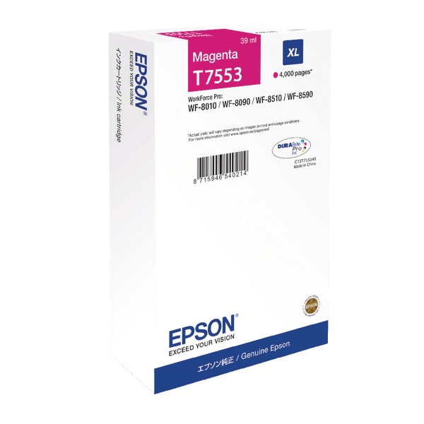 Epson T7553 XL Magenta Epson T7553 XL Magenta