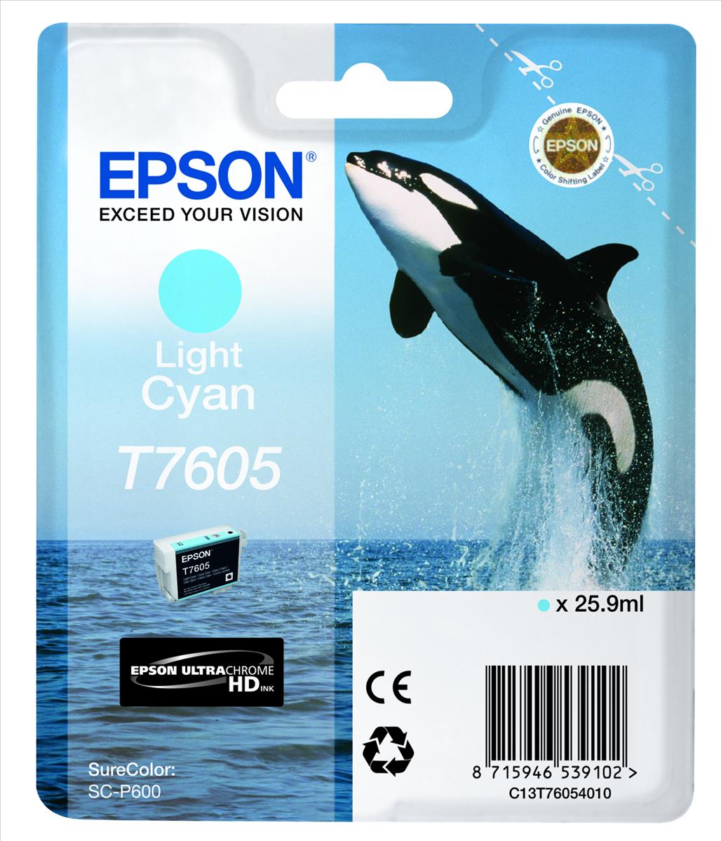 Epson T7605 Light Cyan Epson T7605 Light Cyan