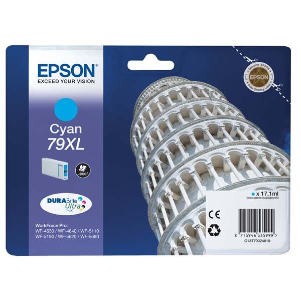Epson T7902 (79XL) Cyan tintapatron Epson T7902 (79XL) Cyan tintapatron