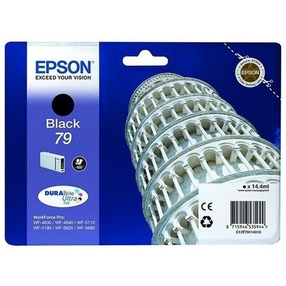 Epson T7911 (79) Black tintapatron Epson T7911 (79) Black tintapatron