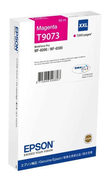 Epson T9073 XXL Magenta tintapatron Epson T9073 XXL Magenta tintapatron