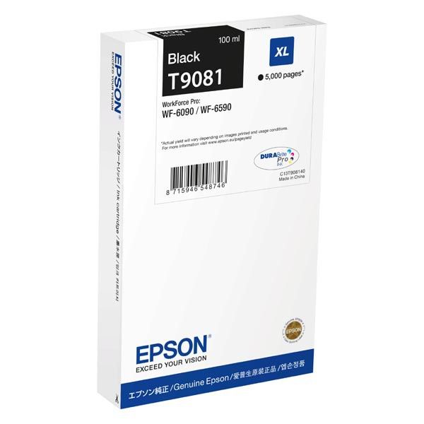 Epson T9081 XL Black tintapatron Epson T9081 XL Black tintapatron