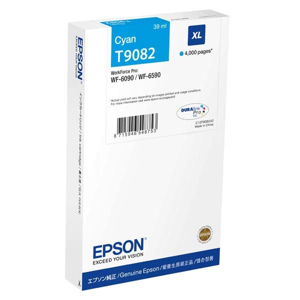 Epson T9082 Cyan tintapatron Epson T9082 Cyan tintapatron