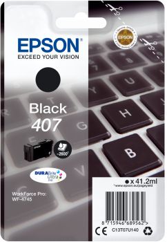 Epson T07U1 (407) Black tintapatron Epson T07U1 (407) Black tintapatron