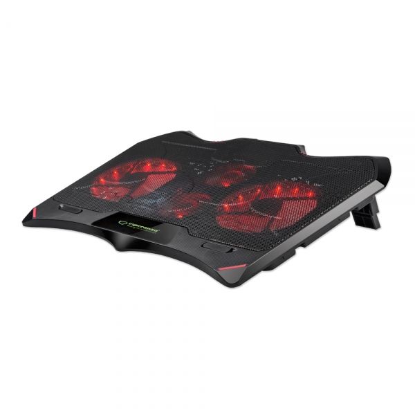 Notebook kiegészítő Esperanza Buran Gamer Notebook hűtőpad Black Notebook kiegészítő Esperanza Buran Gamer Notebook hűtőpad Black