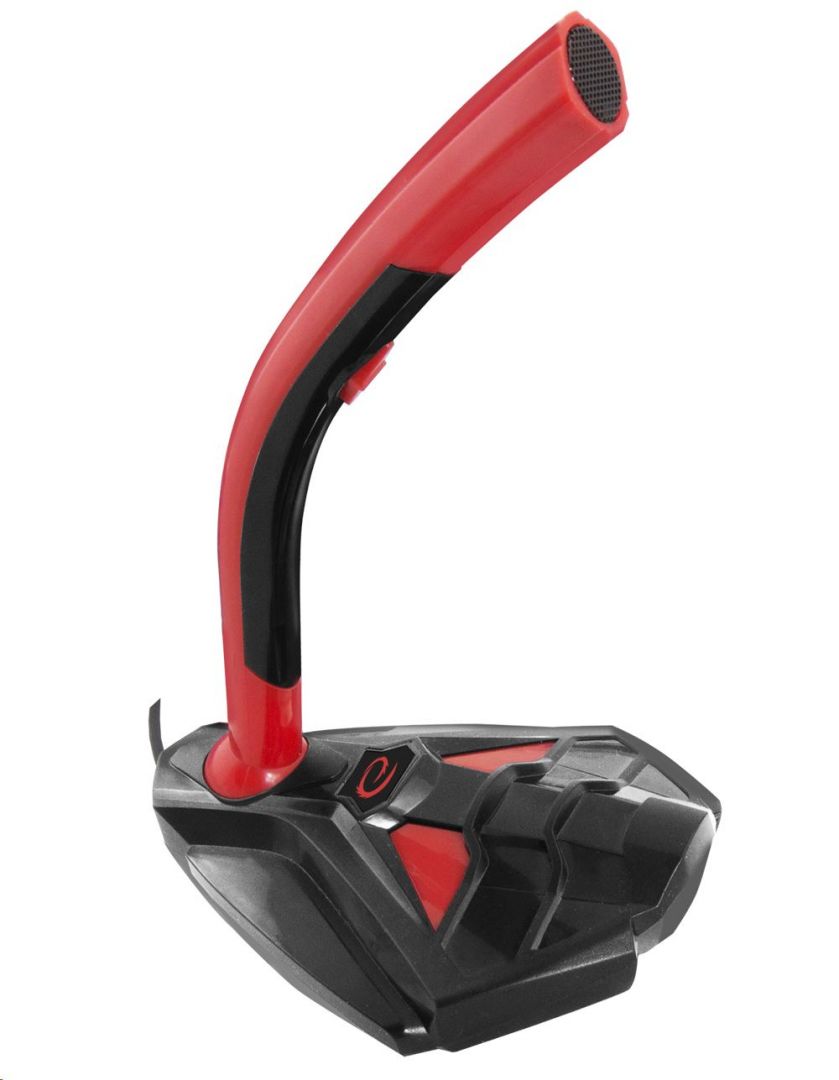 Esperanza EGH101 Predator Gaming asztali mikrofon Black/Red Esperanza EGH101 Predator Gaming asztali mikrofon Black/Red