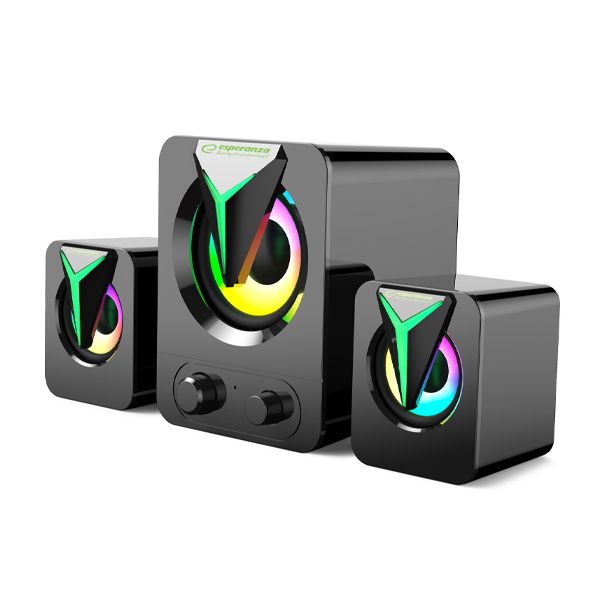 Hangszóró Esperanza EGS107 Soprano 2.1 Speaker Black