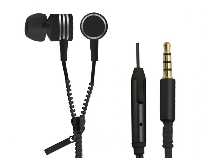 Esperanza EH161K Zipper Headset Black Esperanza EH161K Zipper Headset Black