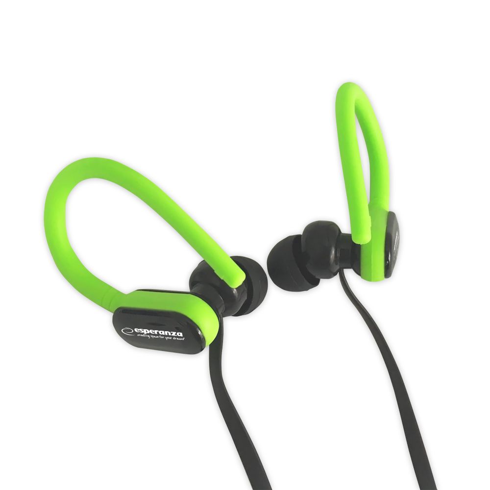 Esperanza EH197KG Headset Black/Green Esperanza EH197KG Headset Black/Green