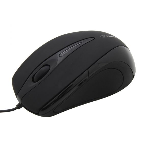 Egér Esperanza EM102K Sirius Mouse Black