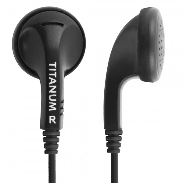 Esperanza TH108K Titanium Earphones Black Esperanza TH108K Titanium Earphones Black
