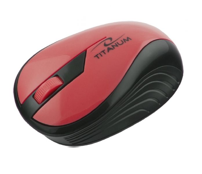 Esperanza Titanum Wireless Mouse Rainbow Red Esperanza Titanum Wireless Mouse Rainbow Red