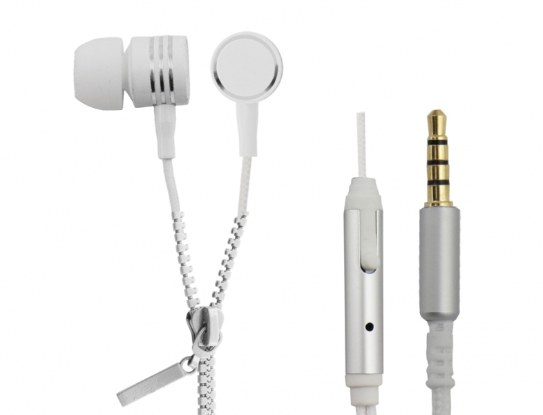 Esperanza EH161W Zipper Headset White Esperanza EH161W Zipper Headset White