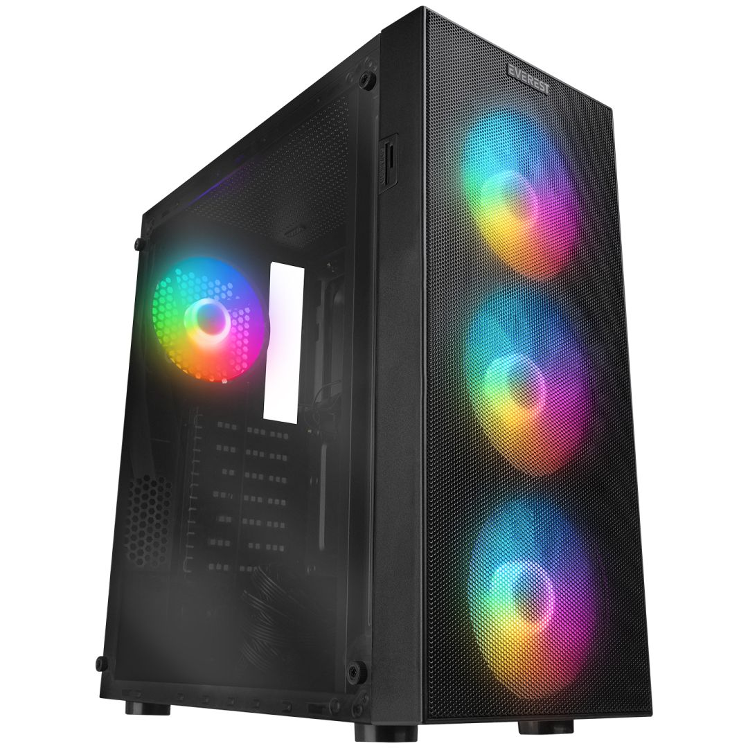 Ház Everest FACED V1 Tempered Glass Black Ház Everest FACED V1 Tempered Glass Black