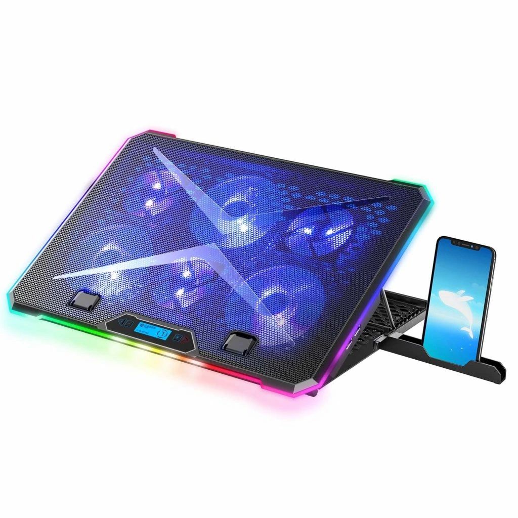 Notebook kiegészítő Evolveo Ania 9 RGB Laptop Cooler Notebook kiegészítő Evolveo Ania 9 RGB Laptop Cooler